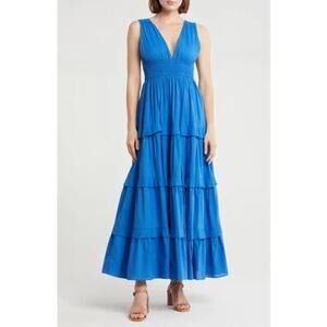 chelsea28 print sleeveless chiffon maxi dress Chelsea28 Printed Chiffon Dresses